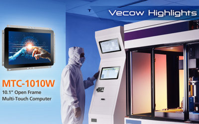 Vecow 10.1” Open Frame Multi-Touch Panel PCs Uses in Chemical Analysis Instrument