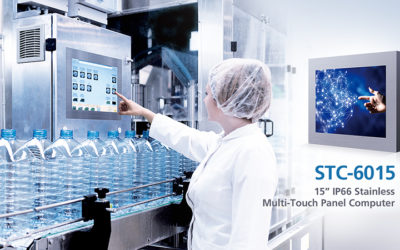 Vecow Launches STC-6015 Fully IP66 Stainless Multi-Touch Panel Computer