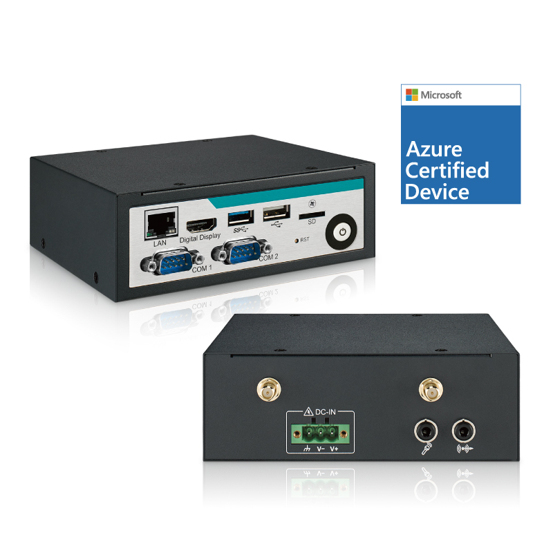 Vecow EIC-1000 Arm-based Rockchip Edge Computing System Is Microsoft Azure Certified for IoT Applications