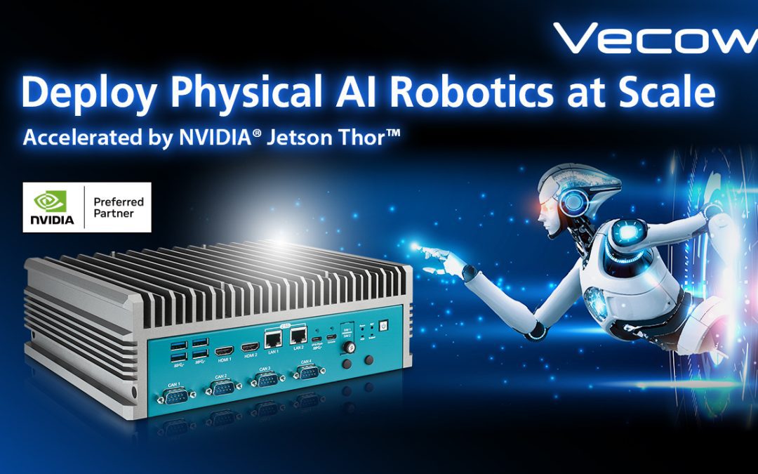 Vecow Expands the EAC-7000 Series Built on NVIDIA Jetson T4000 Variant to Advance Physical AI Robotics